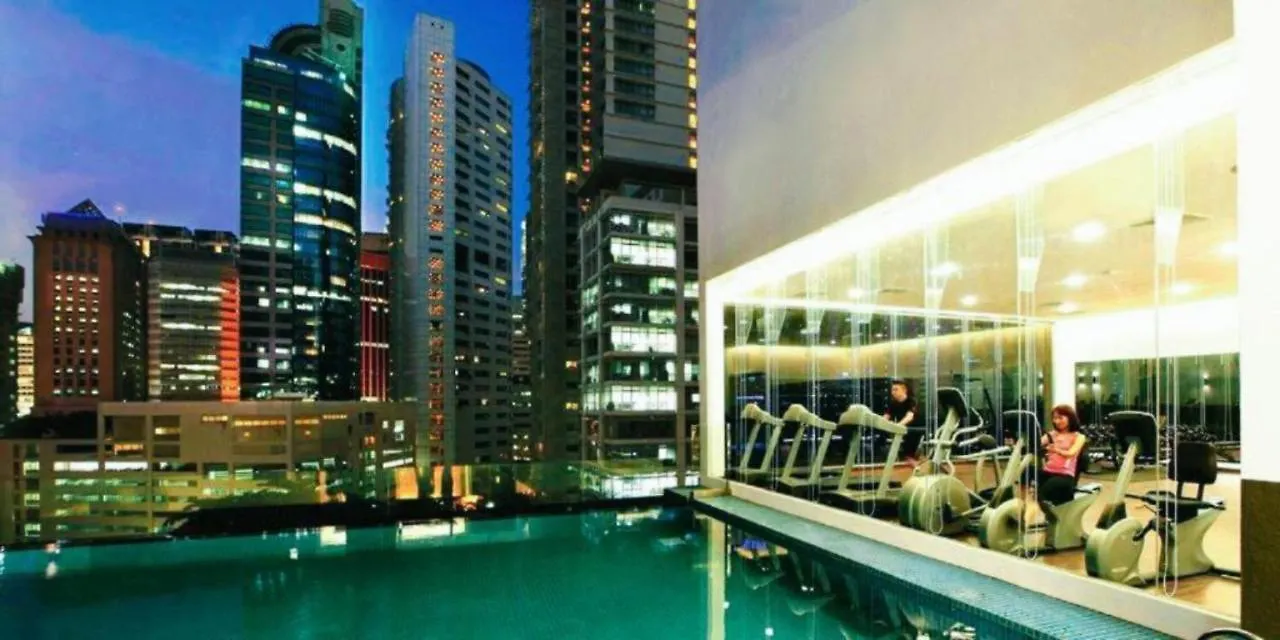 Apartment Studio Room With Balcony In One Bukit Ceylon Kuala Lumpur Malaysia
