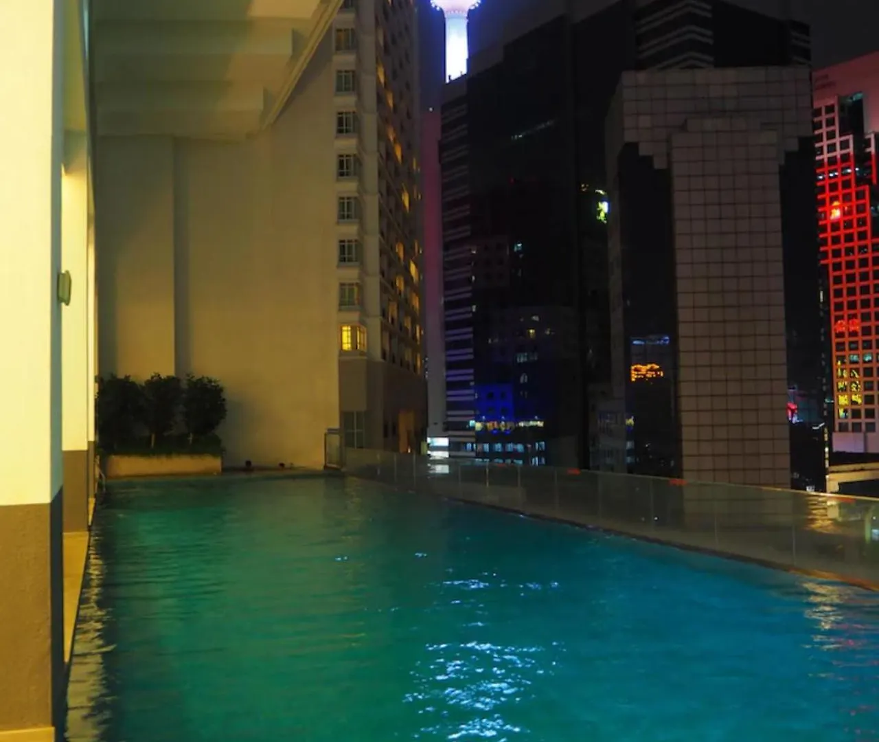 Studio Room With Balcony In One Bukit Ceylon Kuala Lumpur Apartment